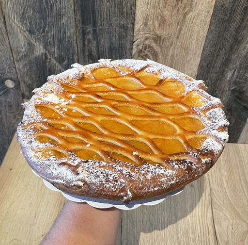 Tarte  Abricot treillée